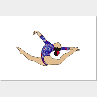 Maggie Nichols Gymnastics Drawing Posters and Art